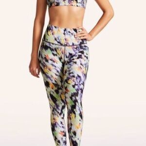 Colorful Peloton Athletic biking leggings -women size small/xs